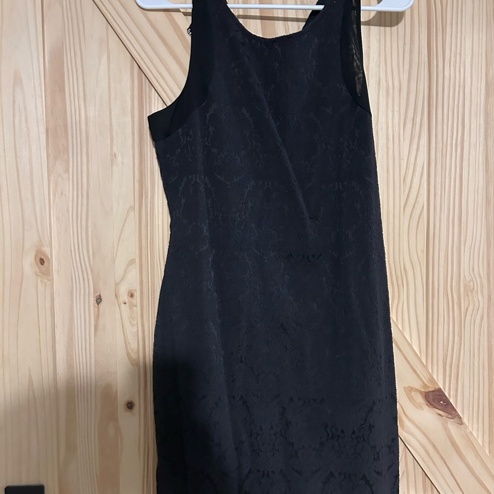 Elegant Black Lace Dress